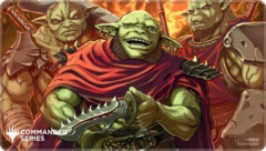 PLAYMAT MTG COMMANDER SERIES FAN VOTE 1 KRENKO STITCHED